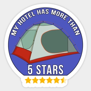 My Hotel Has More Than 5 Stars Sticker